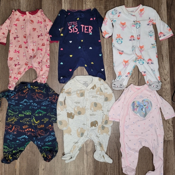 Huge lot of clothes for newborn girl 28 pcs - Picture 4 of 4